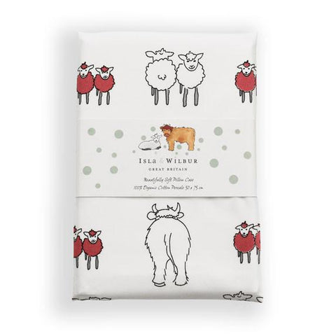 Organic Cot Bed Pillowcase