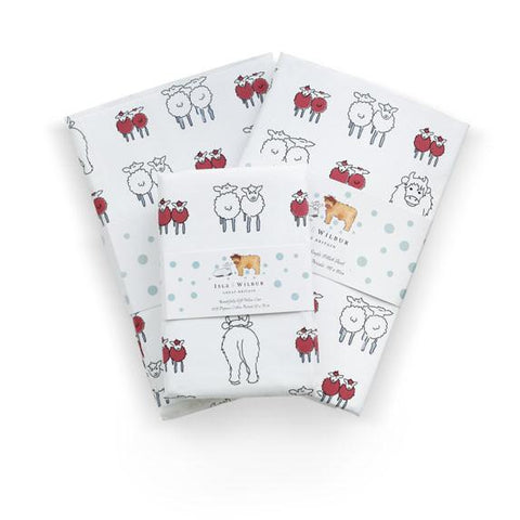 Children's Organic Single Bed Pillowcase Spots