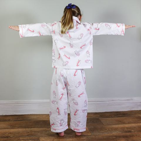 Pink Isla Lamb Pyjamas