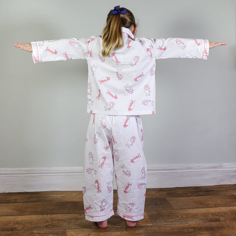 Green Isla Lamb Pyjamas