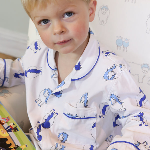 Blue Pony Pyjamas - Isla & Wilbur