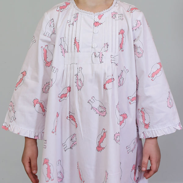 Pink Pony Night Dress - Isla & Wilbur