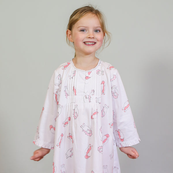Pink Pony Night Dress - Isla & Wilbur
