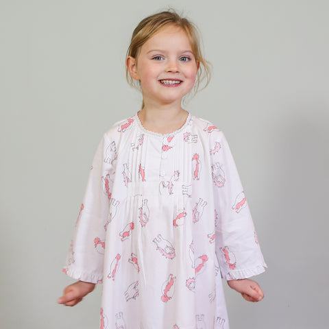 Pink Isla Lamb Pyjamas