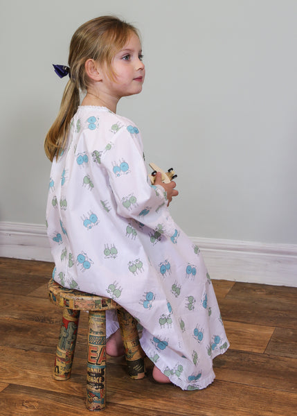 Green Isla Lamb Night Dress - Isla & Wilbur