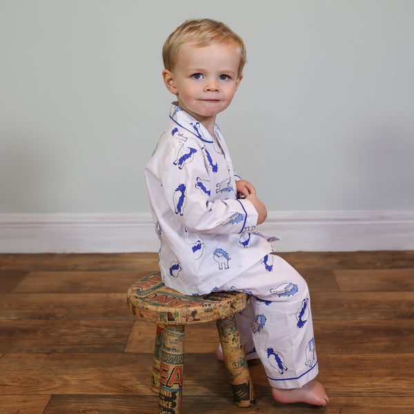 Blue Pony Pyjamas - Isla & Wilbur