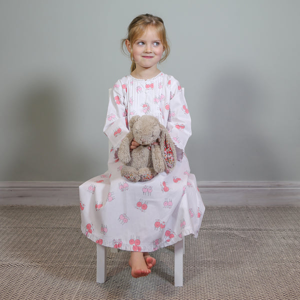 Pink Isla Lamb Night Dress - Isla & Wilbur