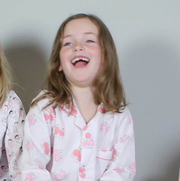 Pink Isla Lamb Pyjamas - Isla & Wilbur