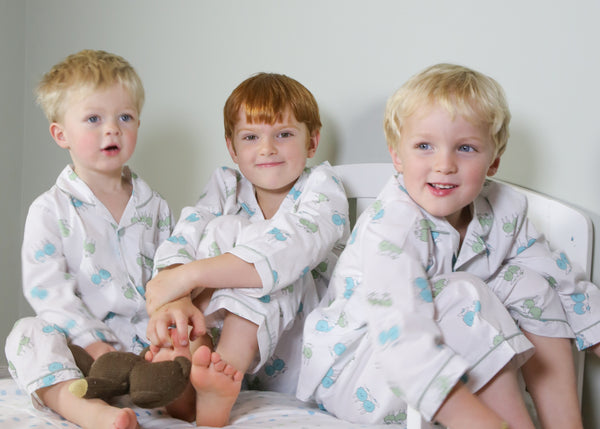 Green Isla Lamb Pyjamas - Isla & Wilbur