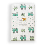Children's Organic Single Fitted Sheet Twin Lambs - Isla & Wilbur