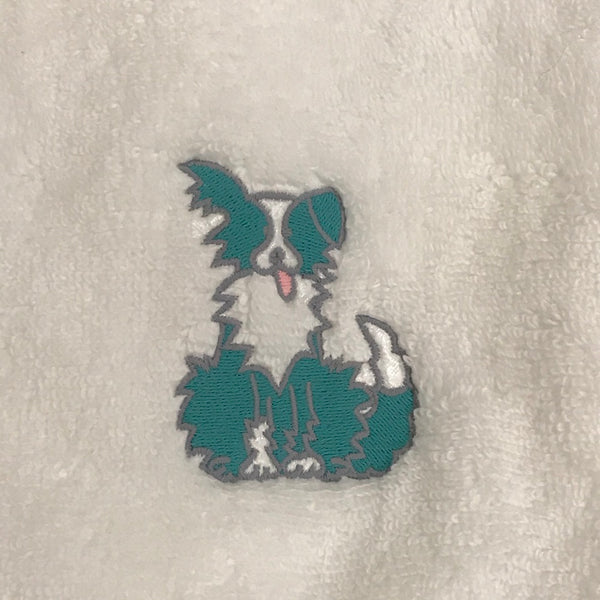 Embroidered Personalised Rory Puppy Dressing Gown
