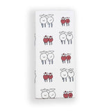 Twin Lambs Cot Bed Fitted Sheet - Isla & Wilbur