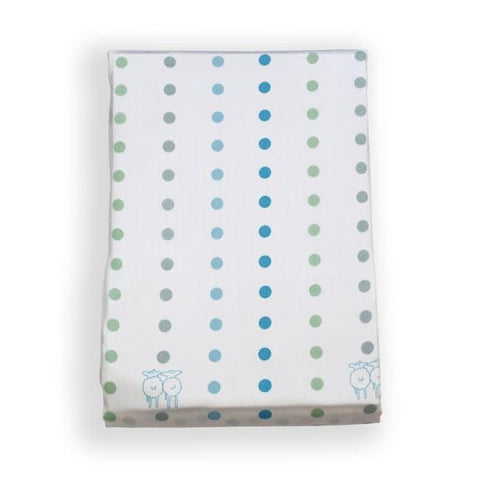 Children's Organic Single Bed Duvet Cover Spots