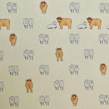 Isla & Wilbur Living In Colour Fabric by the metre - Isla & Wilbur
